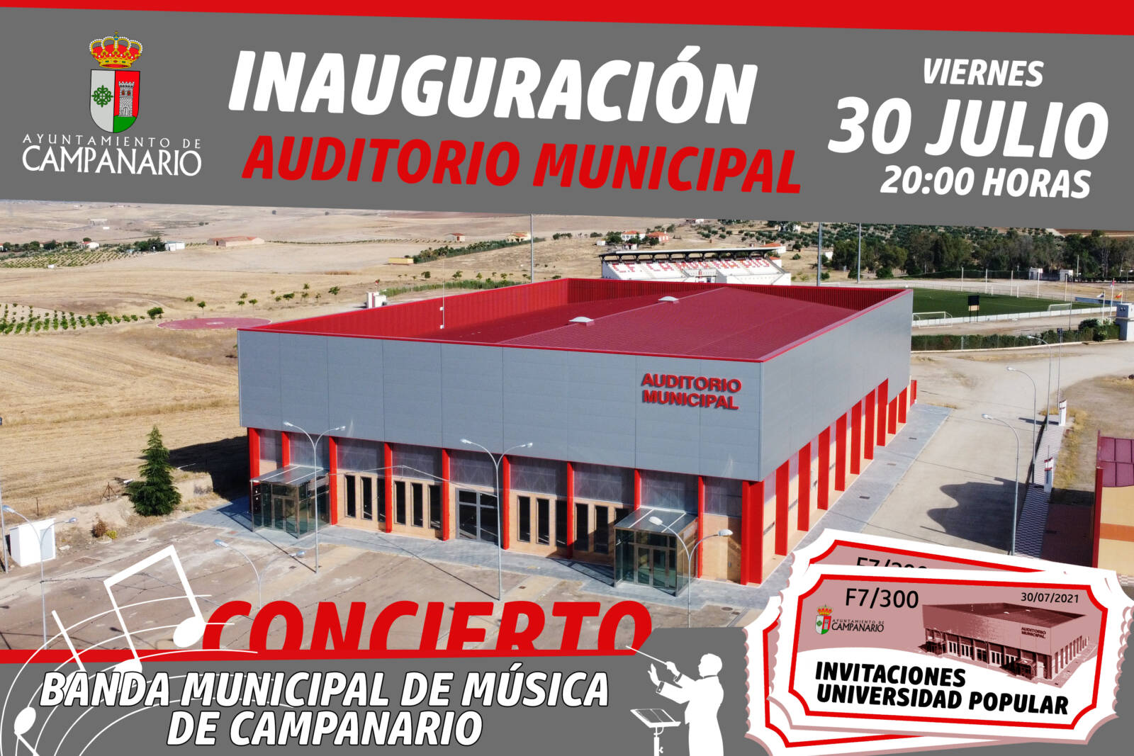 Inauguración Caseta Municipal - Julio 2021.