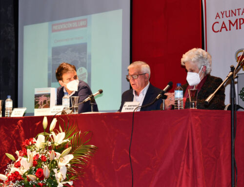 Juan Sánchez Huertas presentó su último libro en el Teatro Olimpia