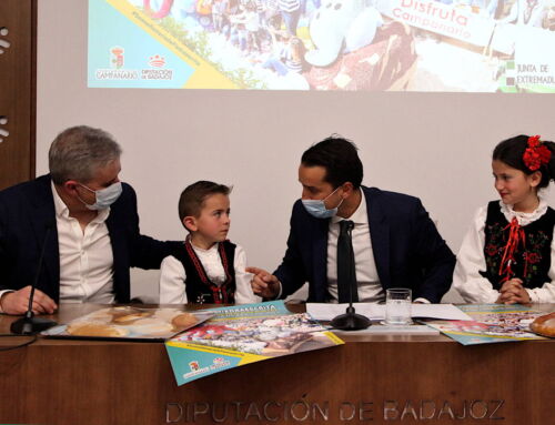 Campanario presentó la Romería de Piedraescrita en la Diputación de Badajoz