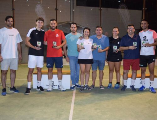 Concluye el campeonato de pádel con las finales de dobles mixto y masculino